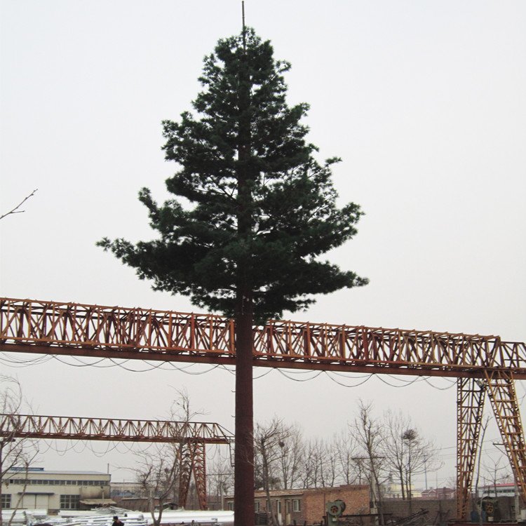 10-50m Camouflaged Palm Tree Cell Phone Tower